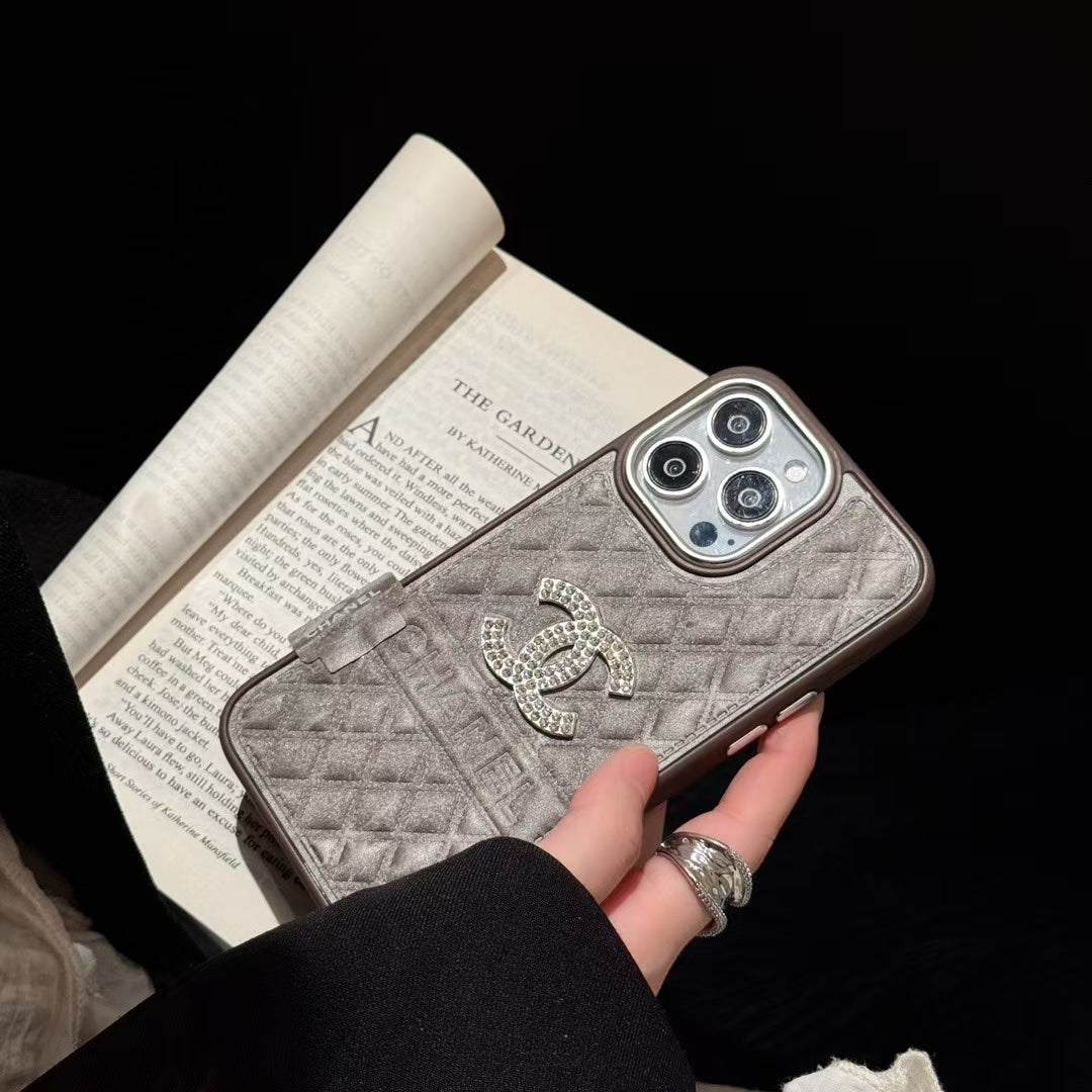 Premium Designer Phone Case for Chanel iPhone 15 Pro