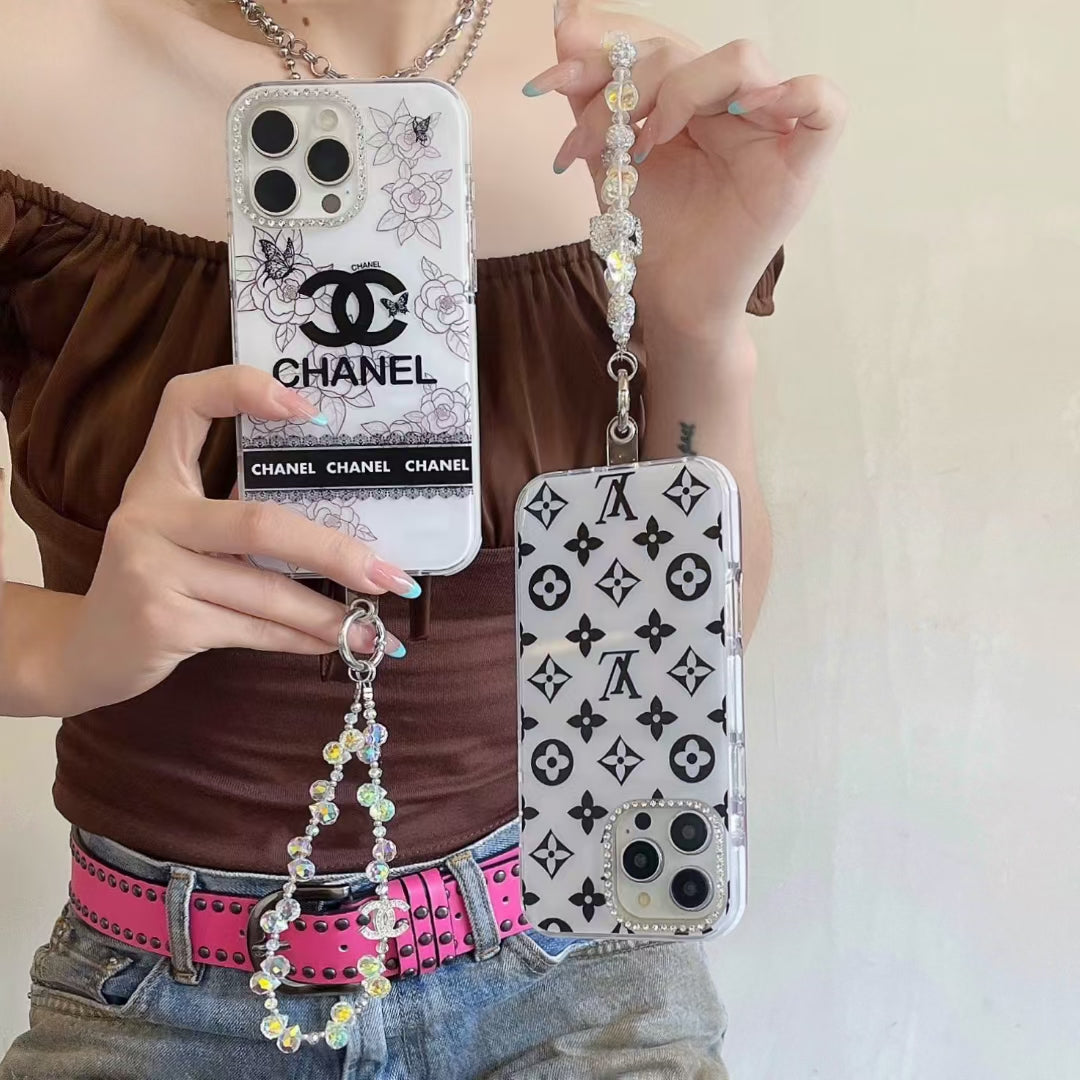 Chanel iPhone 17 Pro – Slim Clear Phone Case