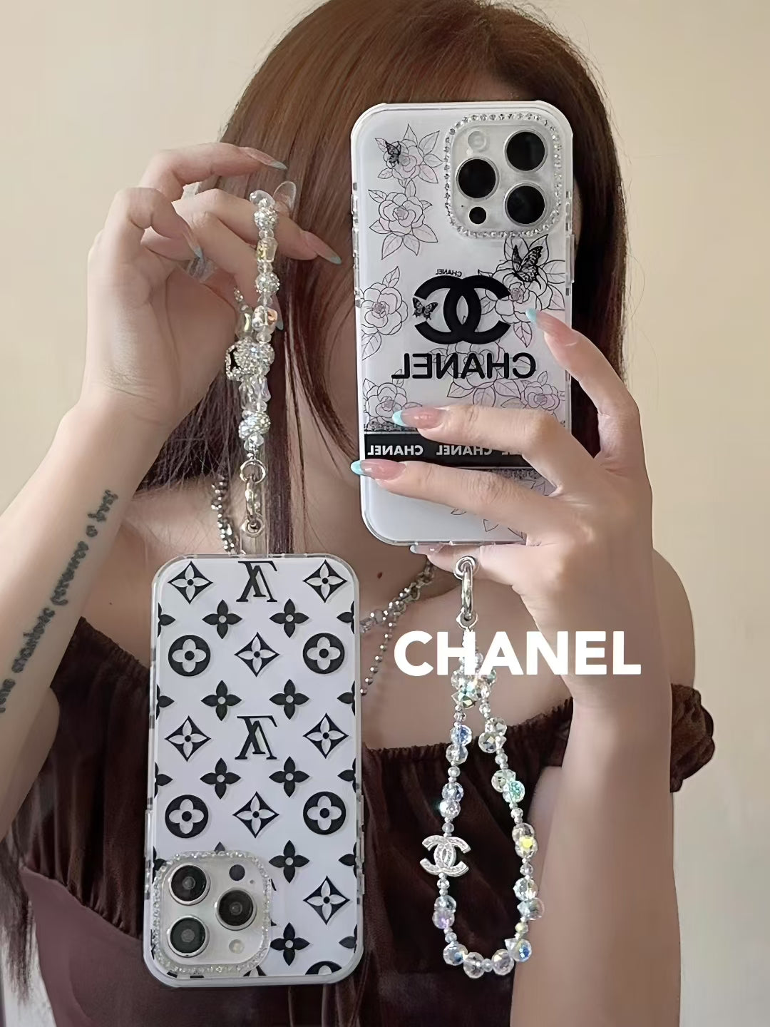 Chanel iPhone 17 Pro – MagSafe Premium Phone Case