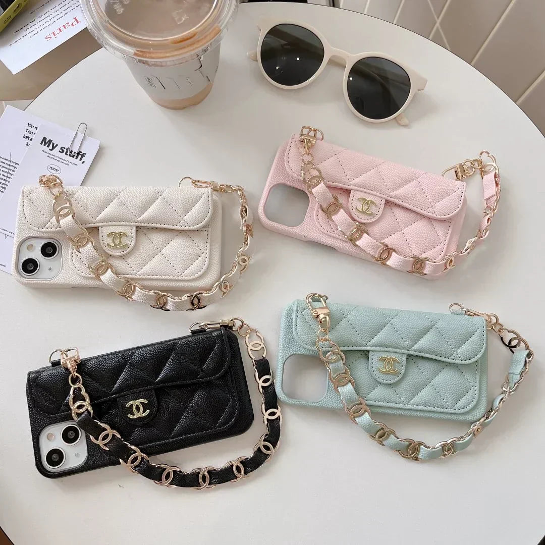 Chanel Phone Case With Strap – MagSafe Premium Phone Case