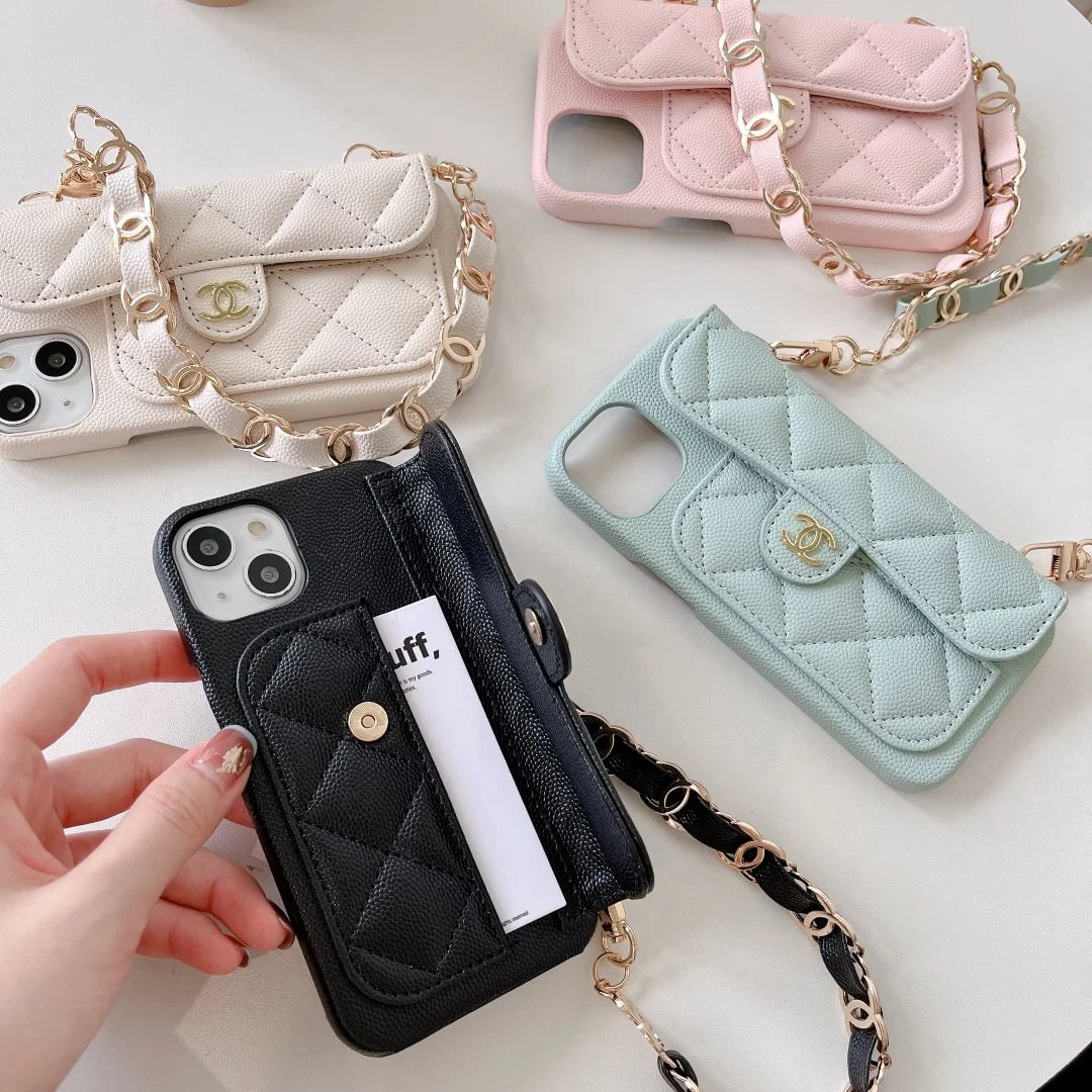 Chanel Phone Case With Strap – MagSafe Premium Phone Case