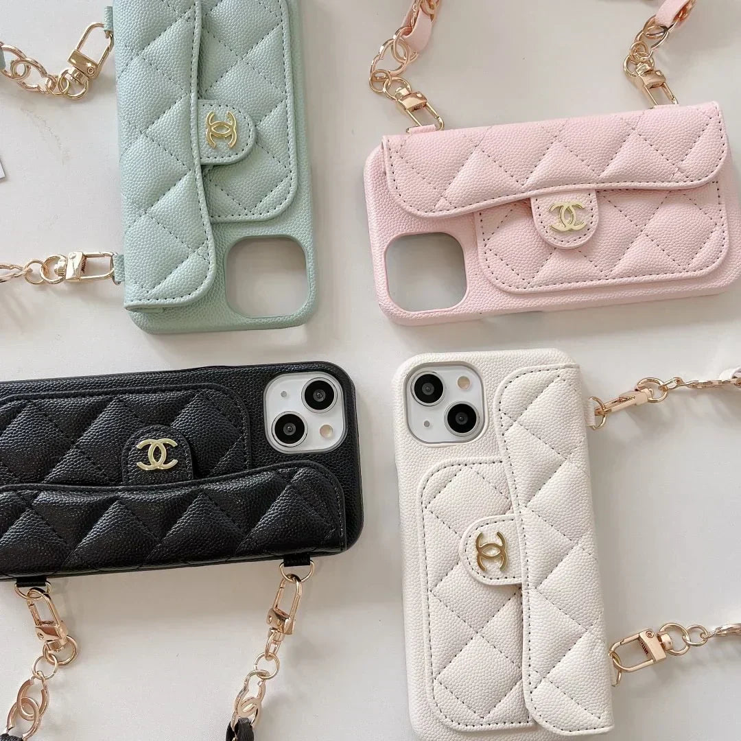 Chanel Phone Case With Strap – MagSafe Premium Phone Case