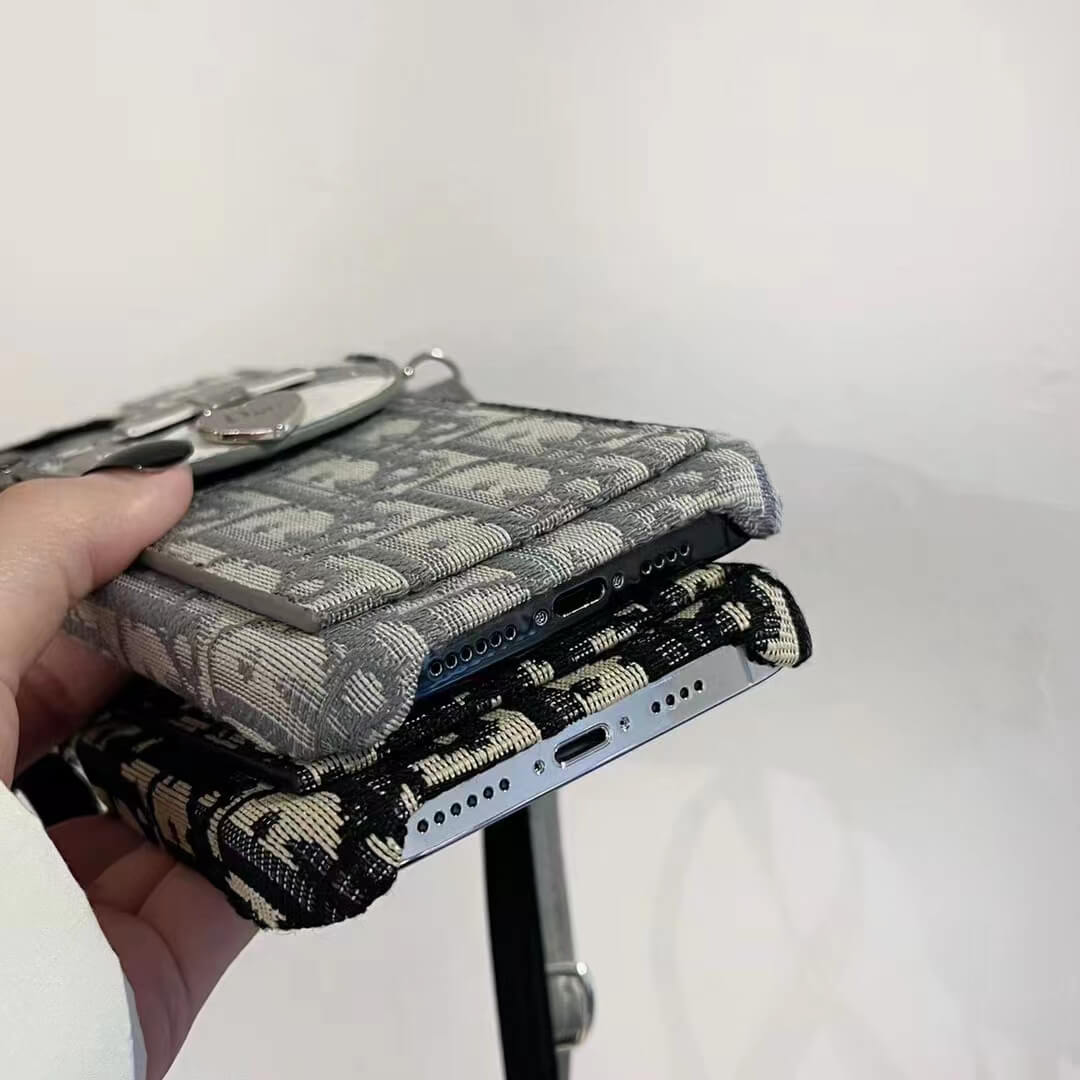 Dior Card Holder With Chain – Premium Designer Phone Case