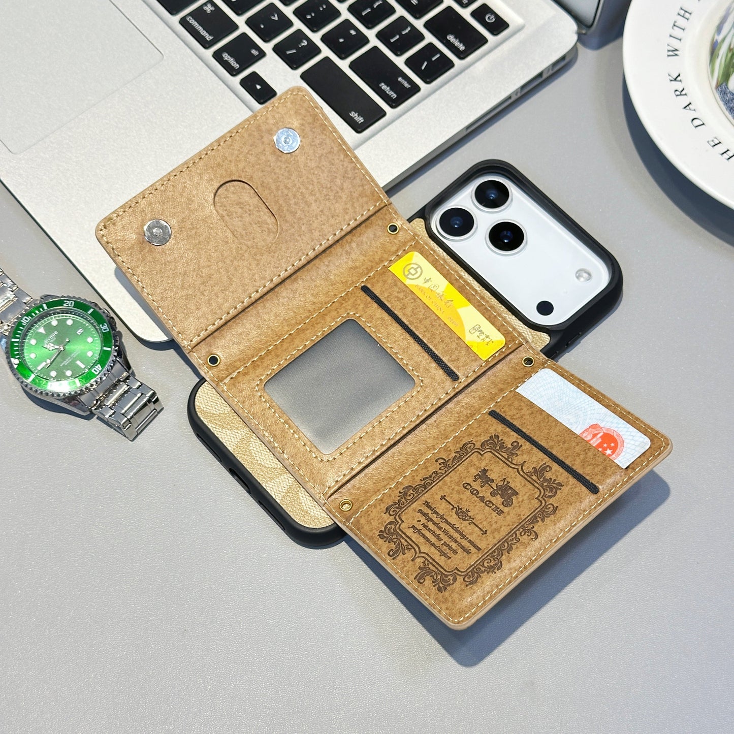 Coach iPhone 13 Pro – Luxury Designer Phone Case