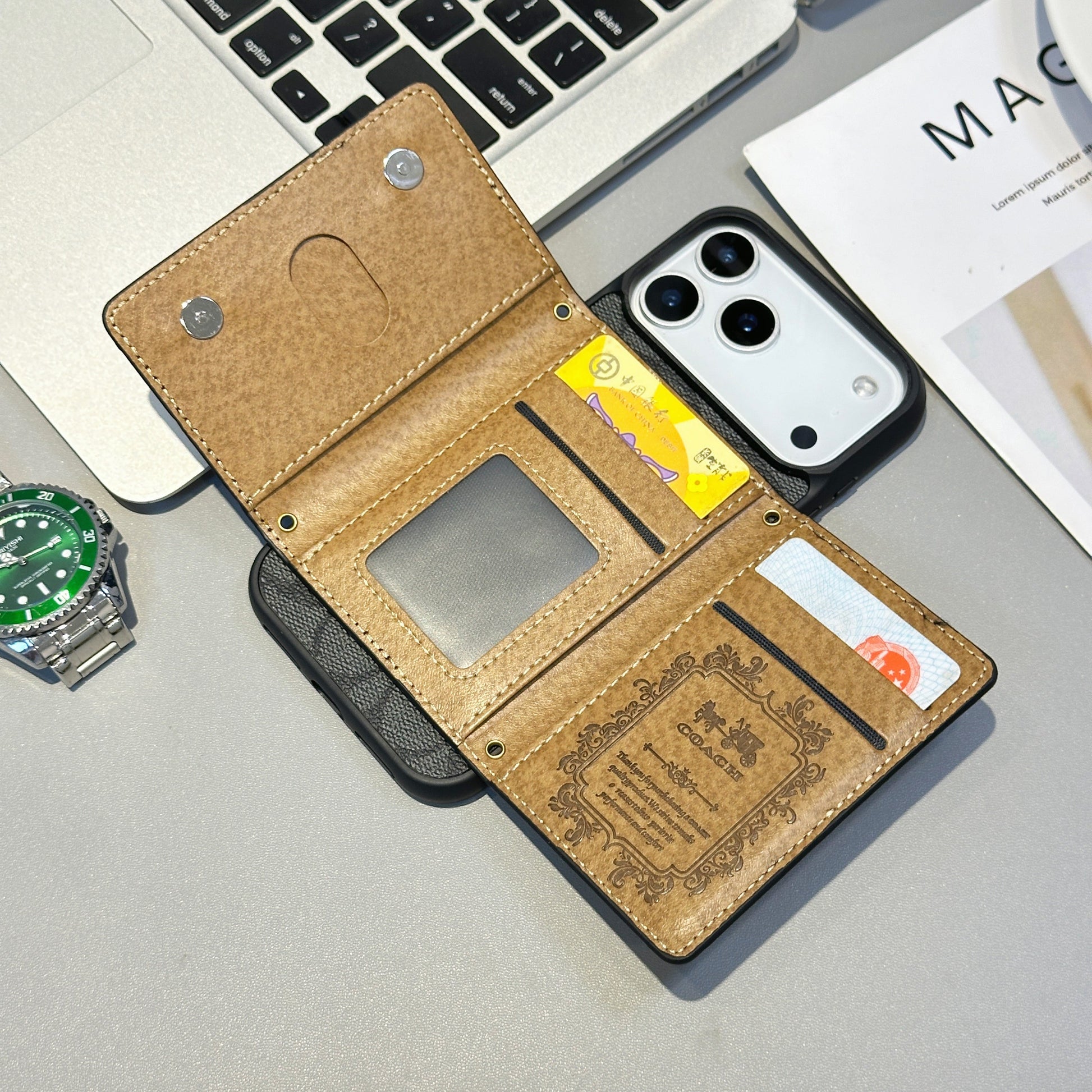 Coach iPhone 14 Pro Max – Slim Clear Phone Case