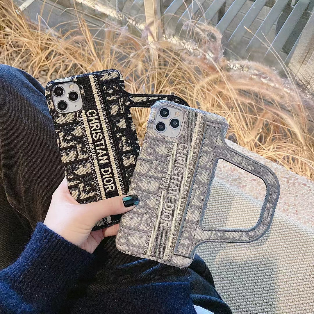 Lady Luxury Dior iPhone Case with Handbag