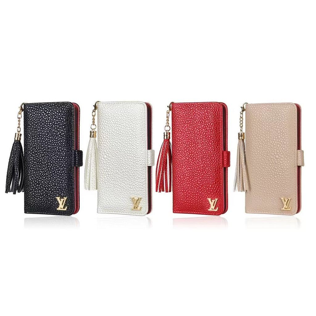 Designer LV Wallet Phone Case with Card Slot