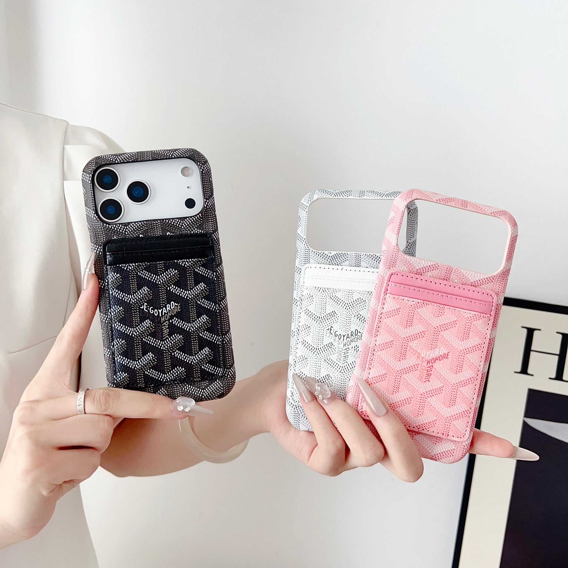 Goyard iPhone 13 – Premium Designer Phone Case
