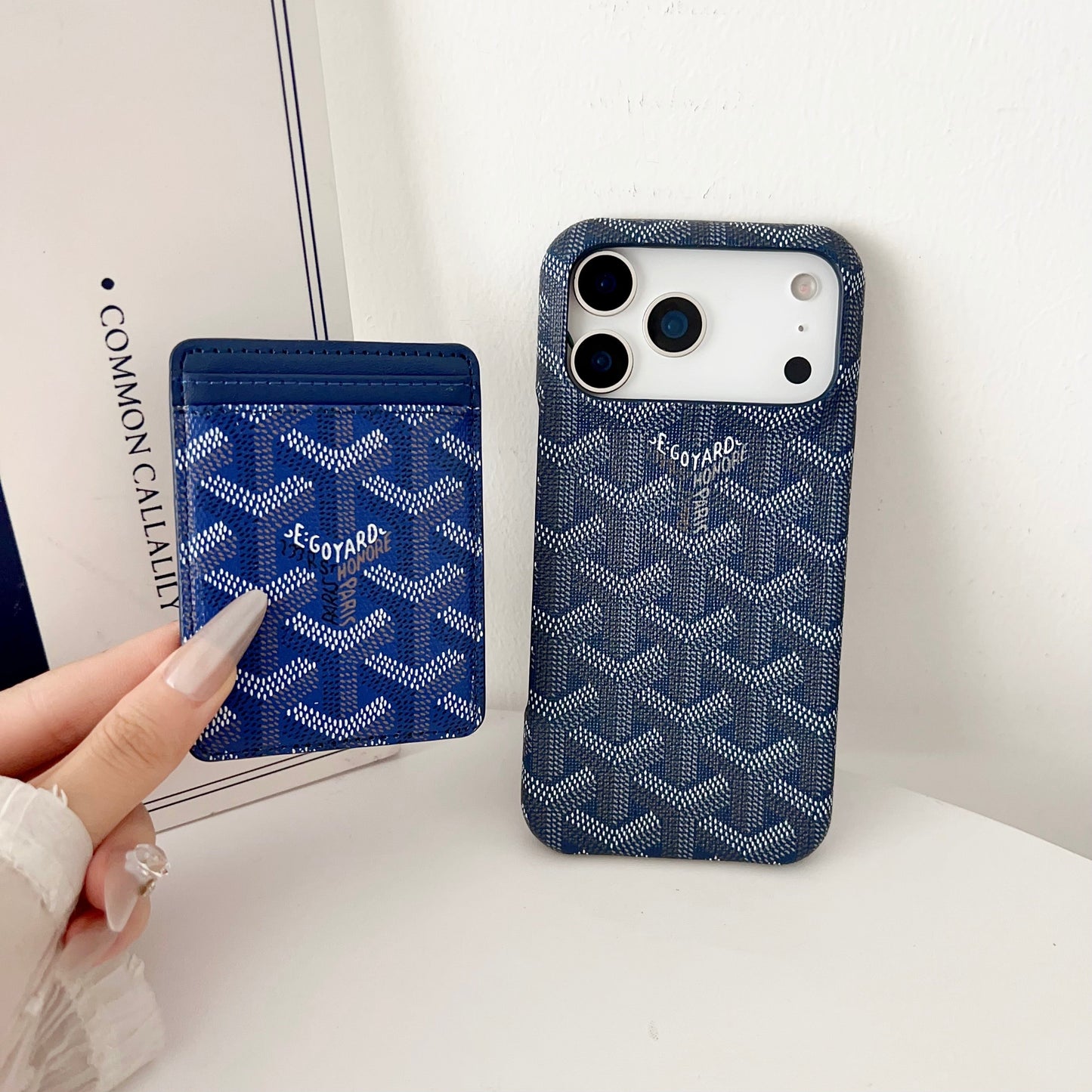 Goyard iPhone 13 Mini – MagSafe Premium Phone Case