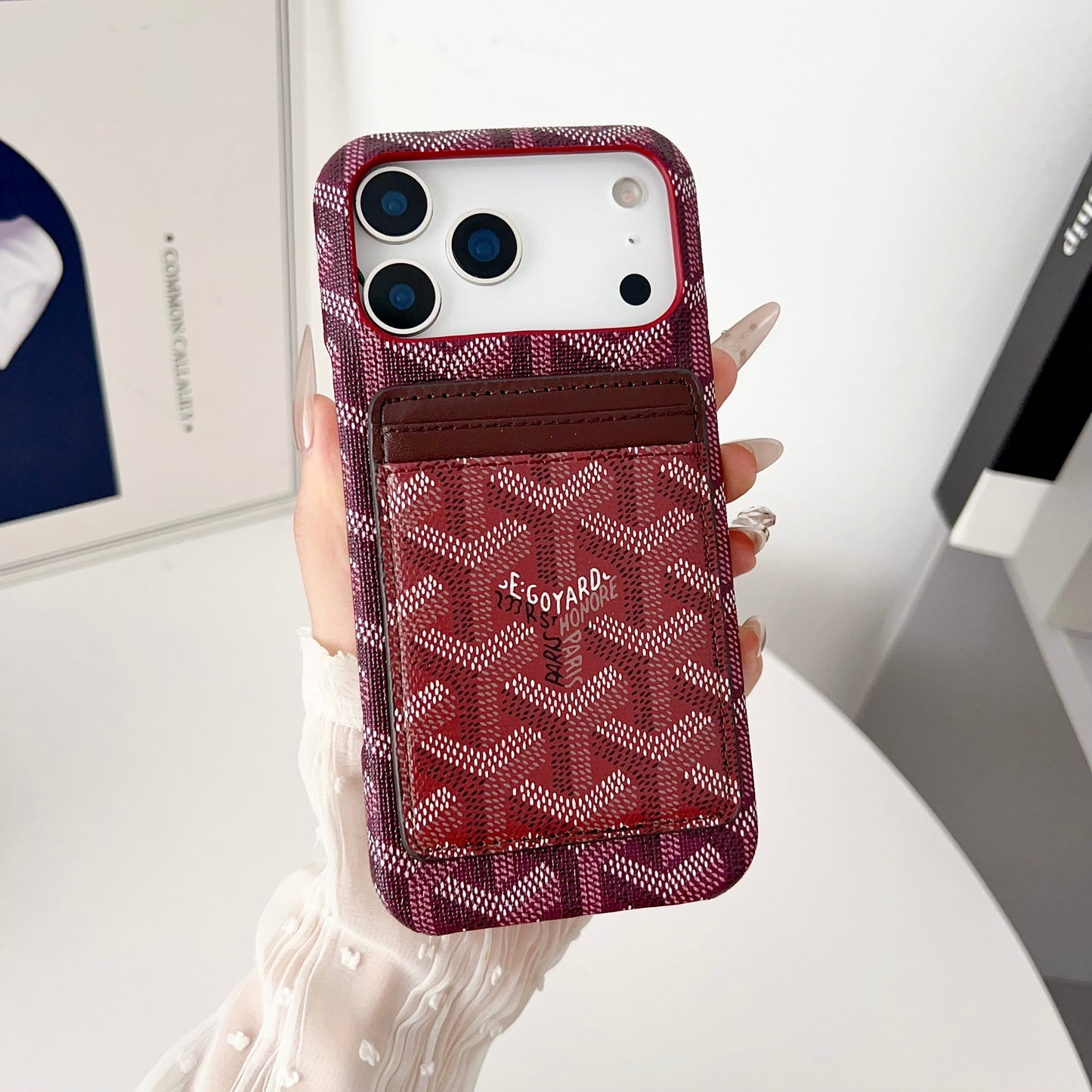 Goyard iPhone 13 Pro – Premium Designer Phone Case