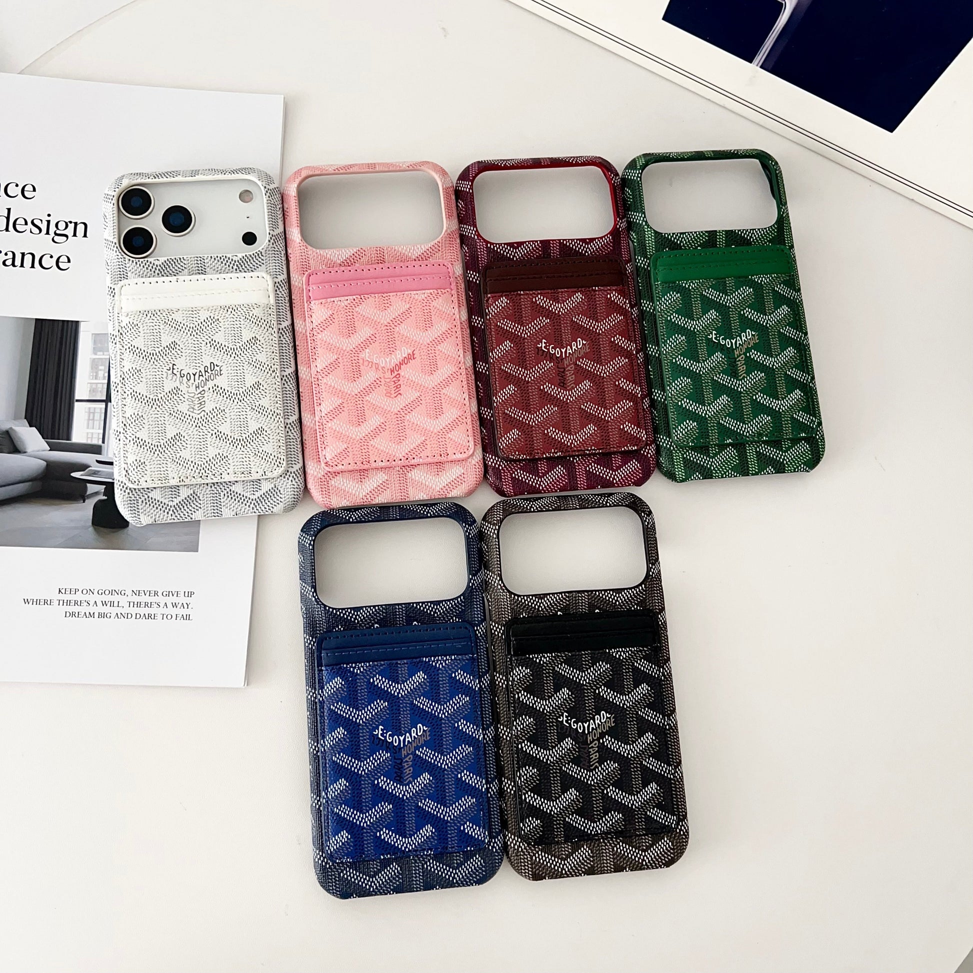 Goyard iPhone 13 Pro Max – Luxury Designer Phone Case