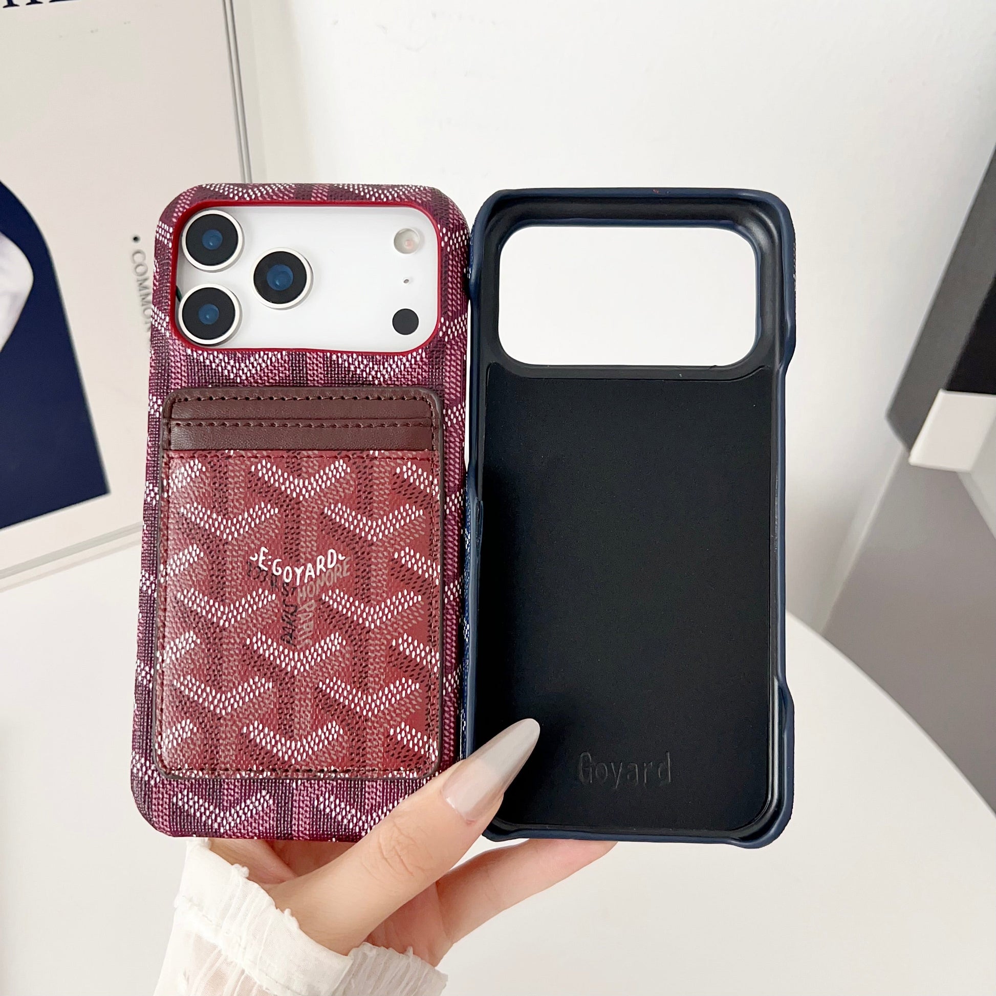 Goyard iPhone 16 Pro Max – Premium Designer Phone Case
