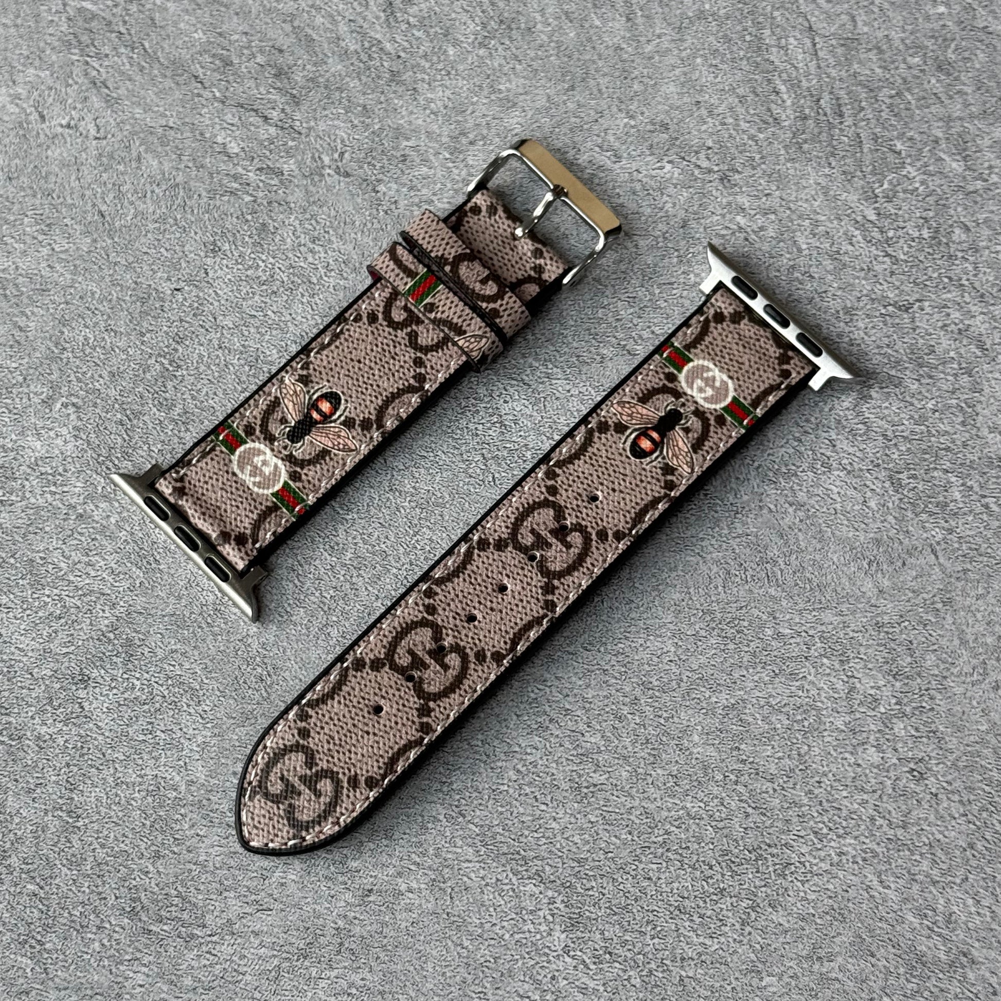 Luxury Gucci Leather Apple Watch Band