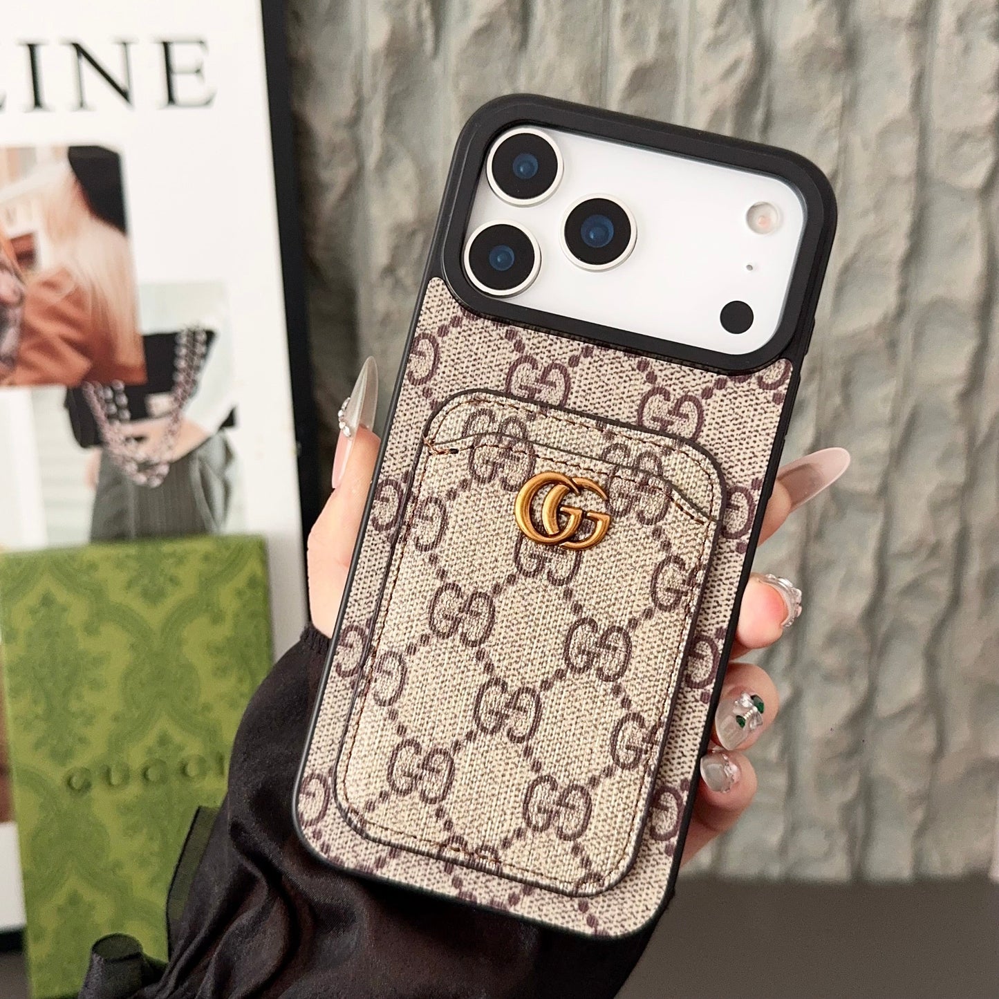 Gucci iPhone 13 Mini – Luxury Designer Phone Case