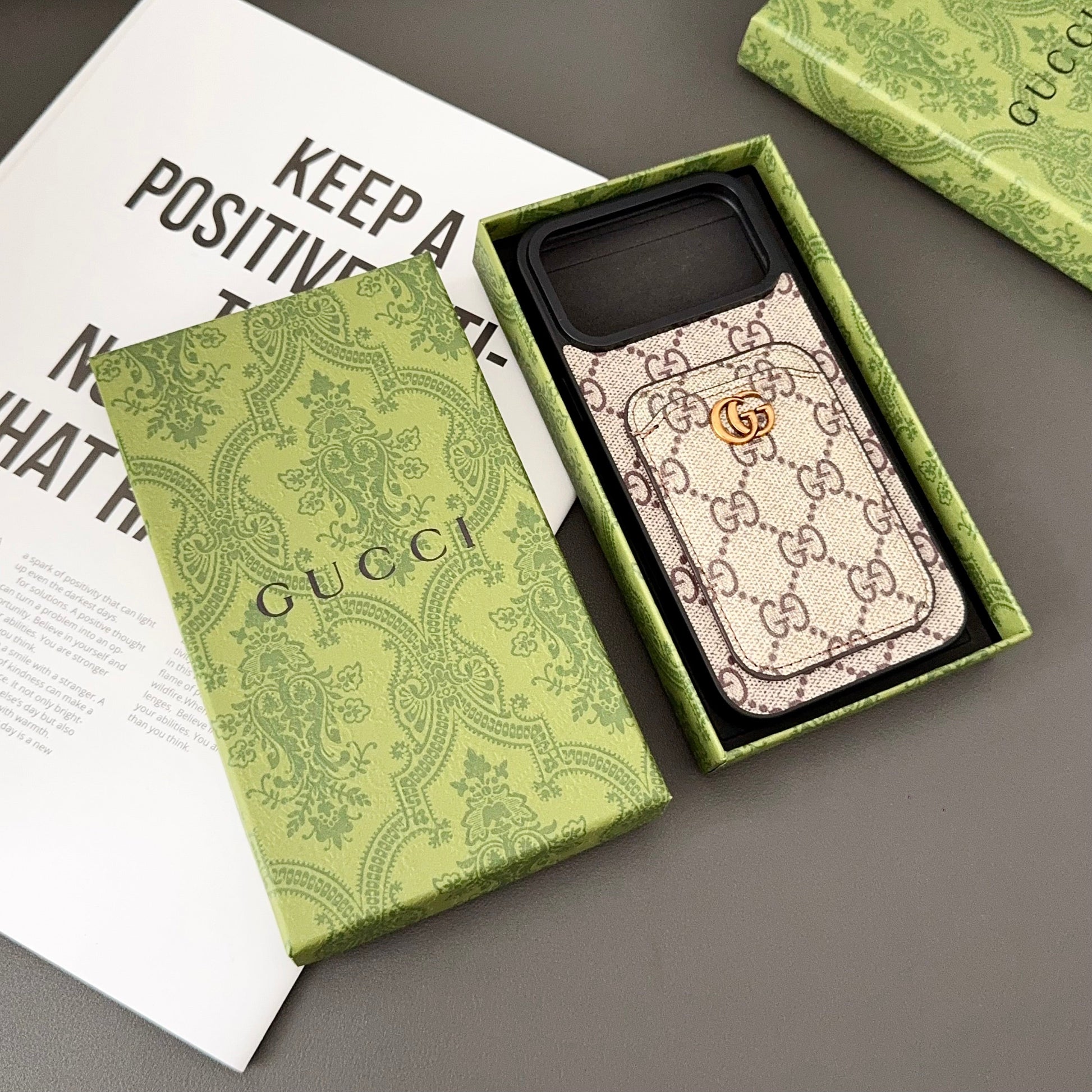 Gucci iPhone 14 – Luxury Designer Phone Case