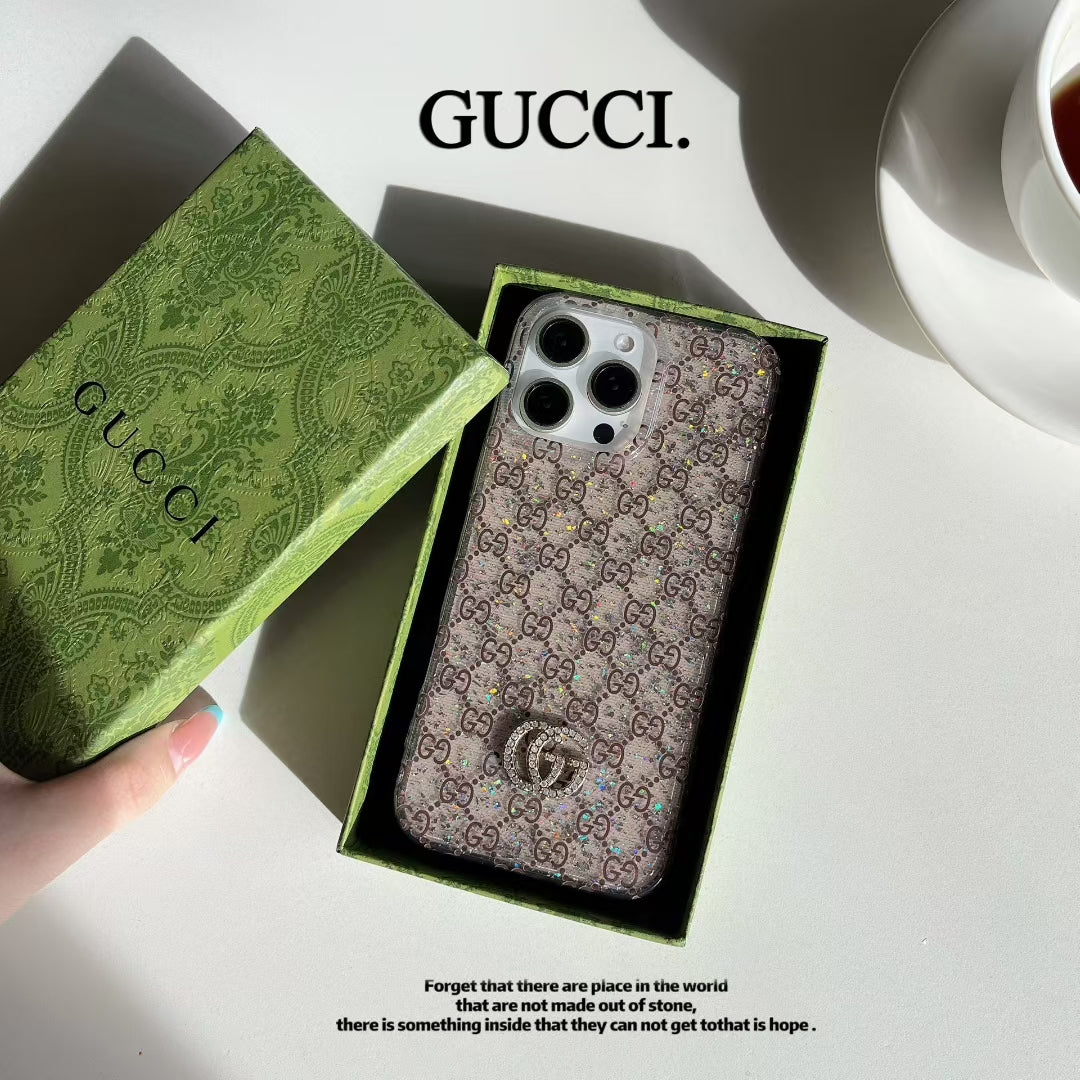 Gucci iPhone 14 Pro – Premium Designer Phone Case
