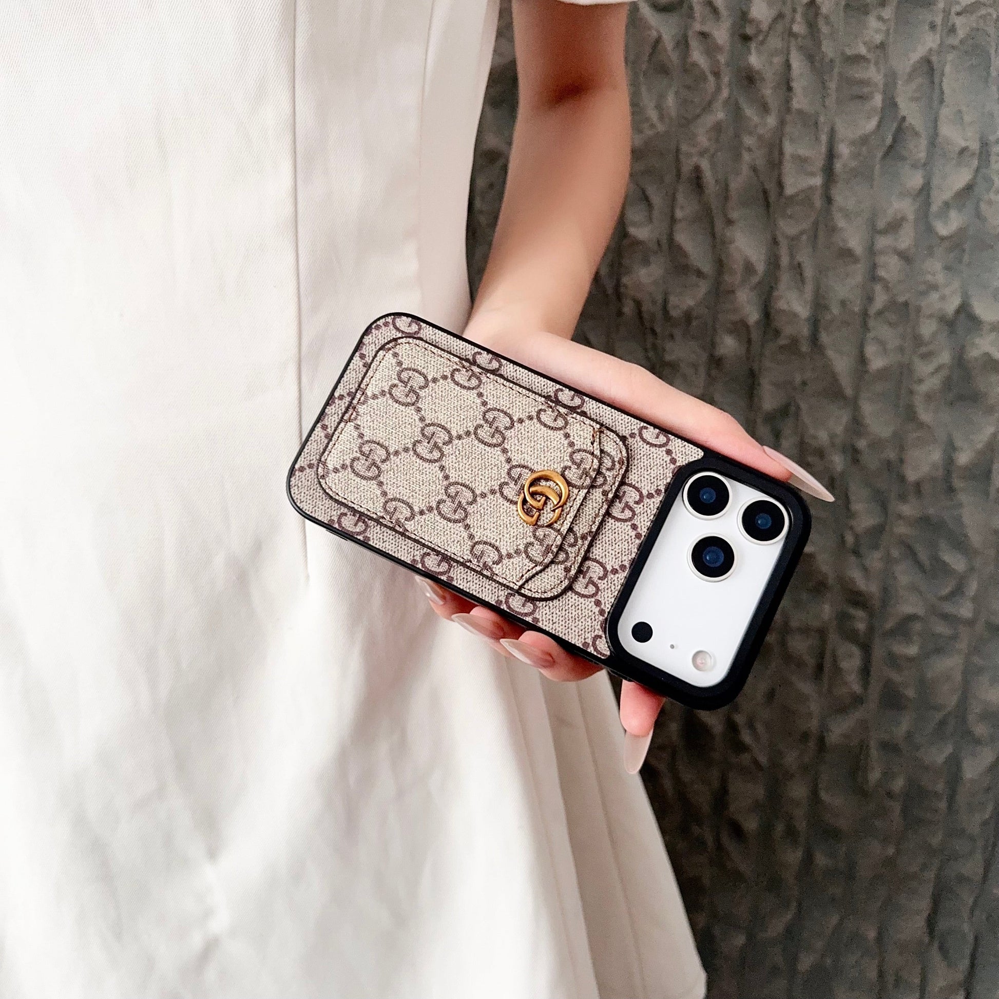 Gucci iPhone 15 Pro Max – Premium Designer Phone Case