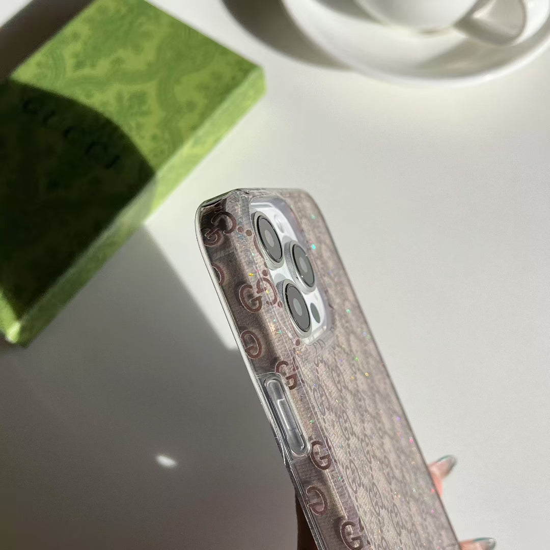 Gucci iPhone 15 Pro Max – Slim Clear Phone Case