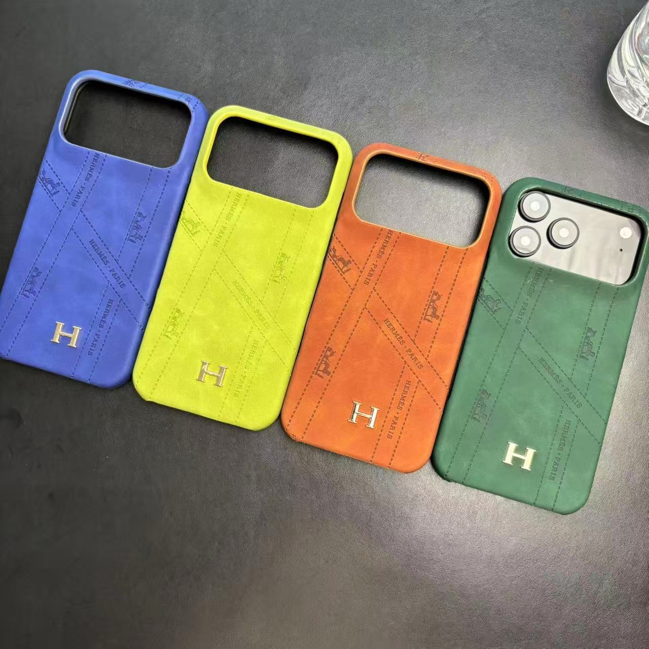 Hermes iPhone 13 Pro – MagSafe Premium Phone Case