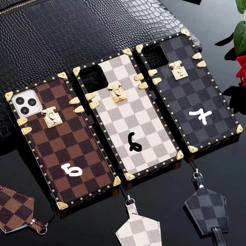 Slim Clear Louis Vuitton phone trunk case – Luxury Designer Phone Case