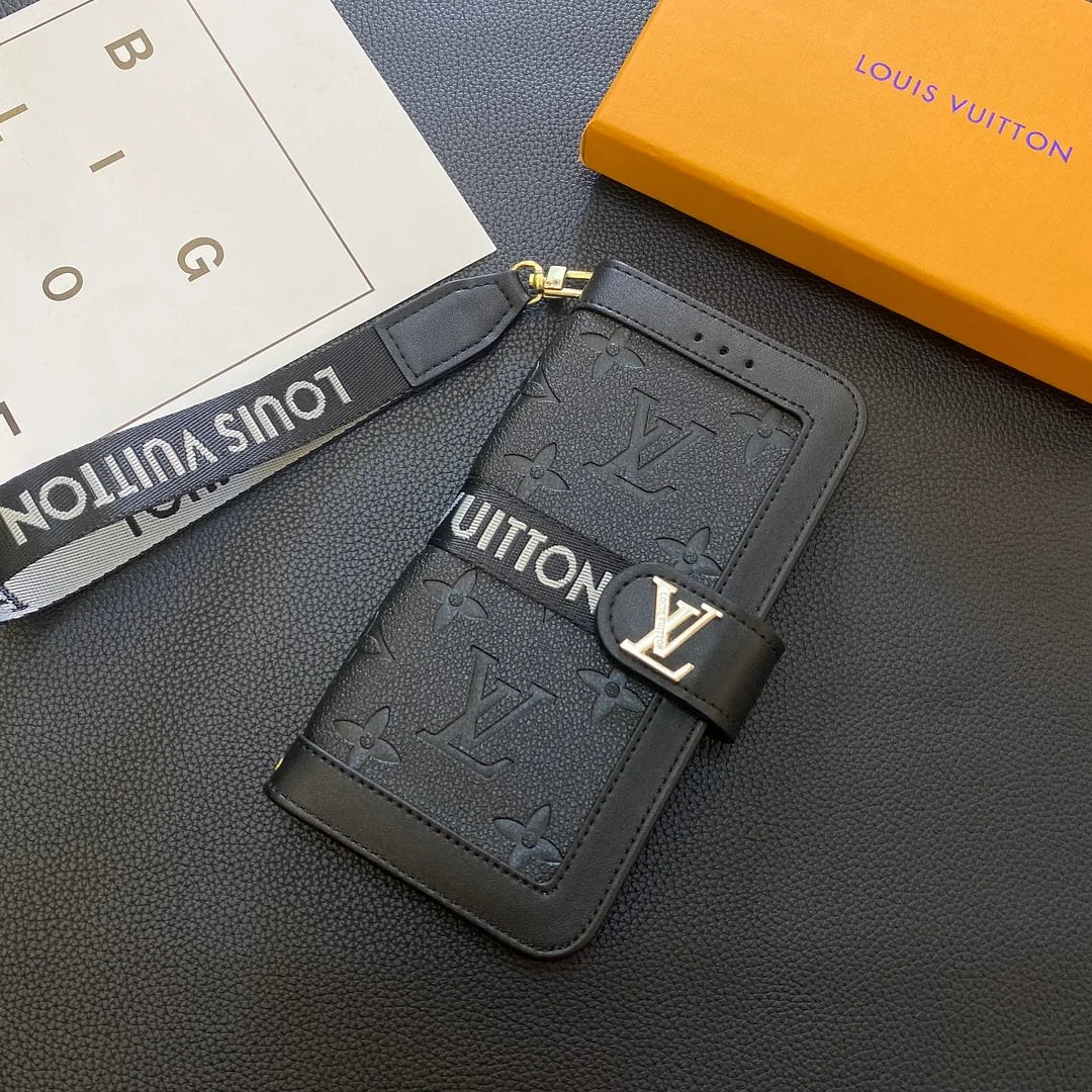 LV Iphone 17 Cardholder Case – Premium Designer Phone Case