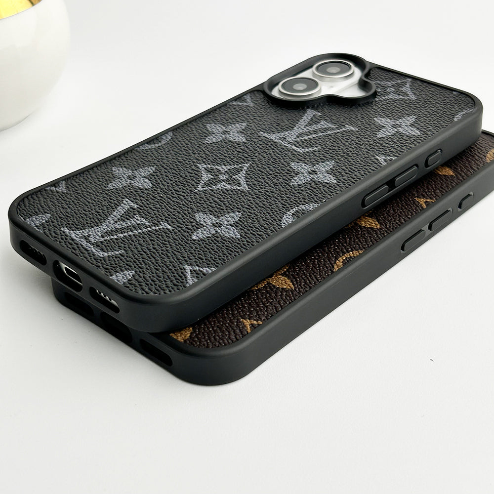 Luxury LV Leather Case For iPhone