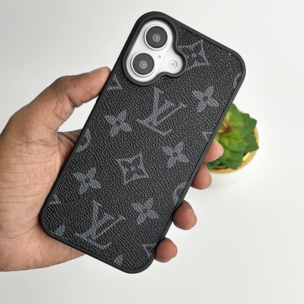 Luxury LV Leather Case For iPhone