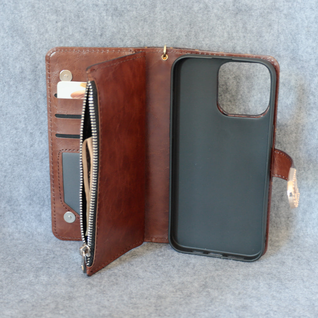 Louis Vuitton iPhone 17 pro max wallet case – Slim Clear Phone Case