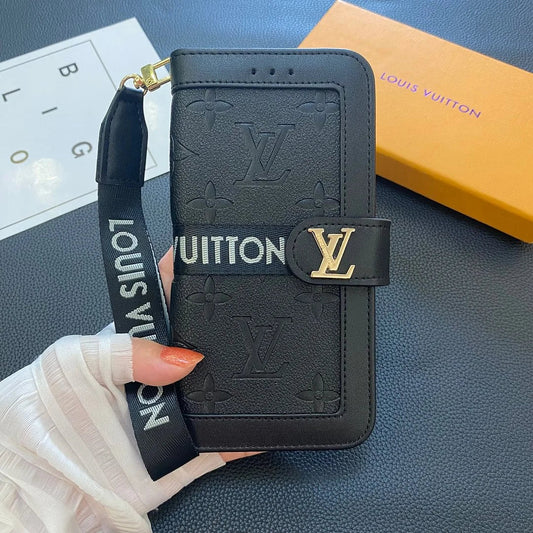 LV Iphone 17 Cardholder Case – Premium Designer Phone Case