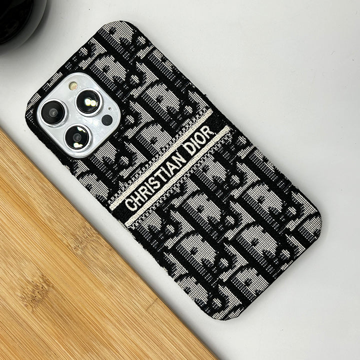 Luxury Christian DIOR Case Cover For iPhone