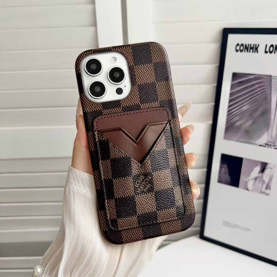 Clear Phone Slim Case for Louis Vuitton iPhone 13