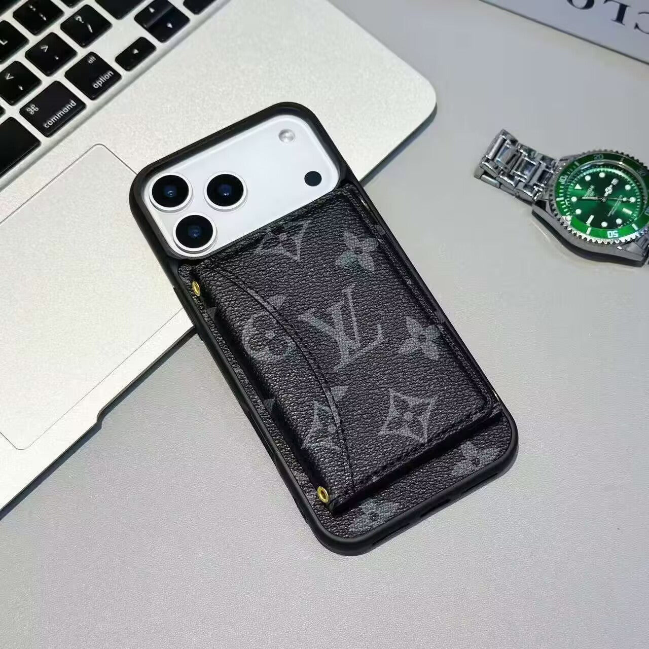 Louis Vuitton iPhone 15 – Slim Clear Phone Case