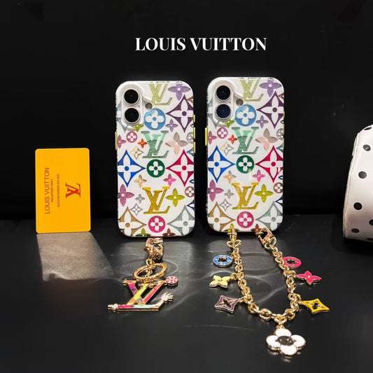 Slim Case Clear Phone for Louis Vuitton iPhone 16 Plus