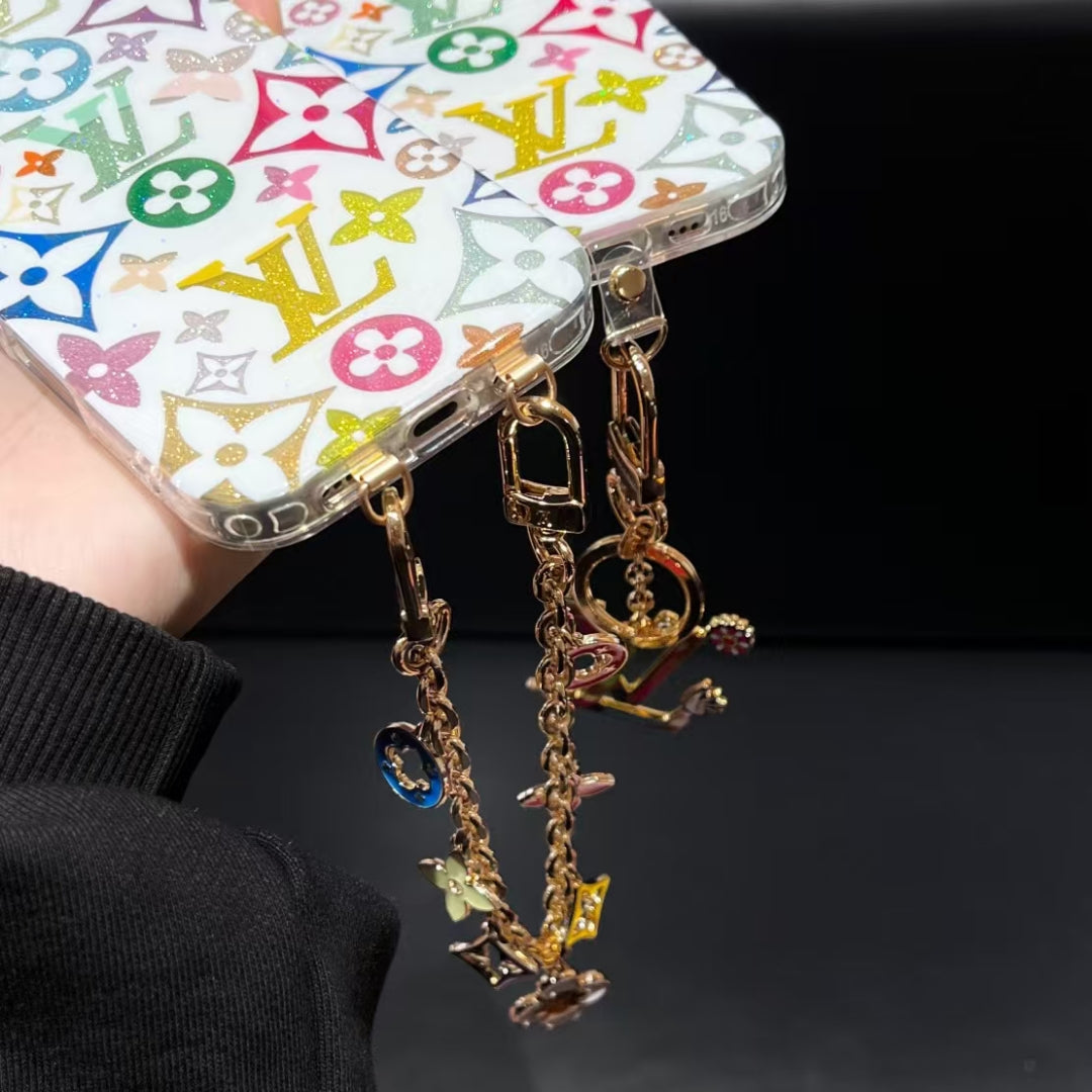 Slim Phone Case Clear for Louis Vuitton iPhone 16 Pro