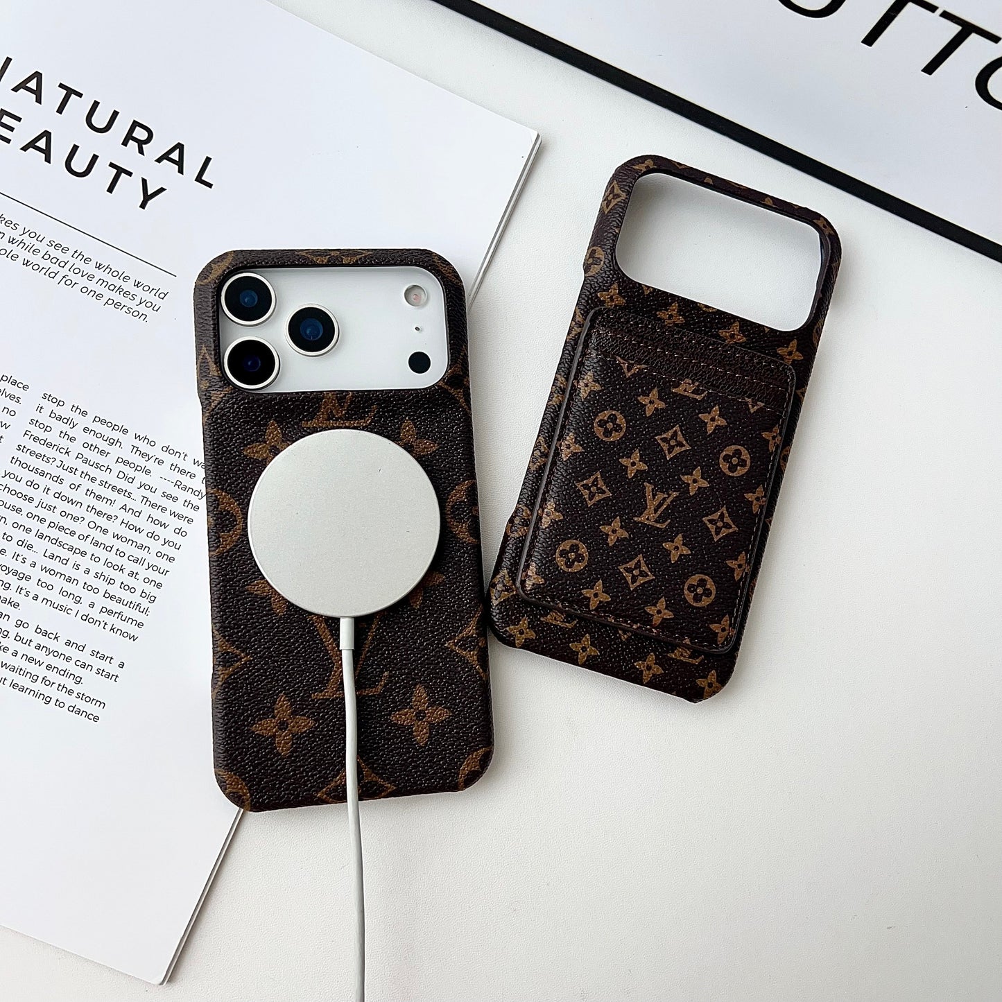 Louis Vuitton iPhone 17 Pro Max – Slim Clear Phone Case