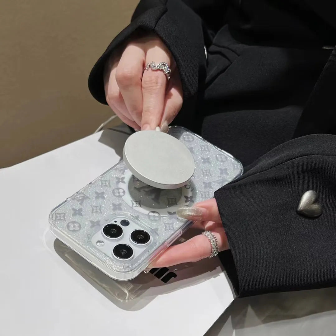 Branded Luxury Louis Vuitton Phone Case IPHONE 17 – Slim Clear Phone Case