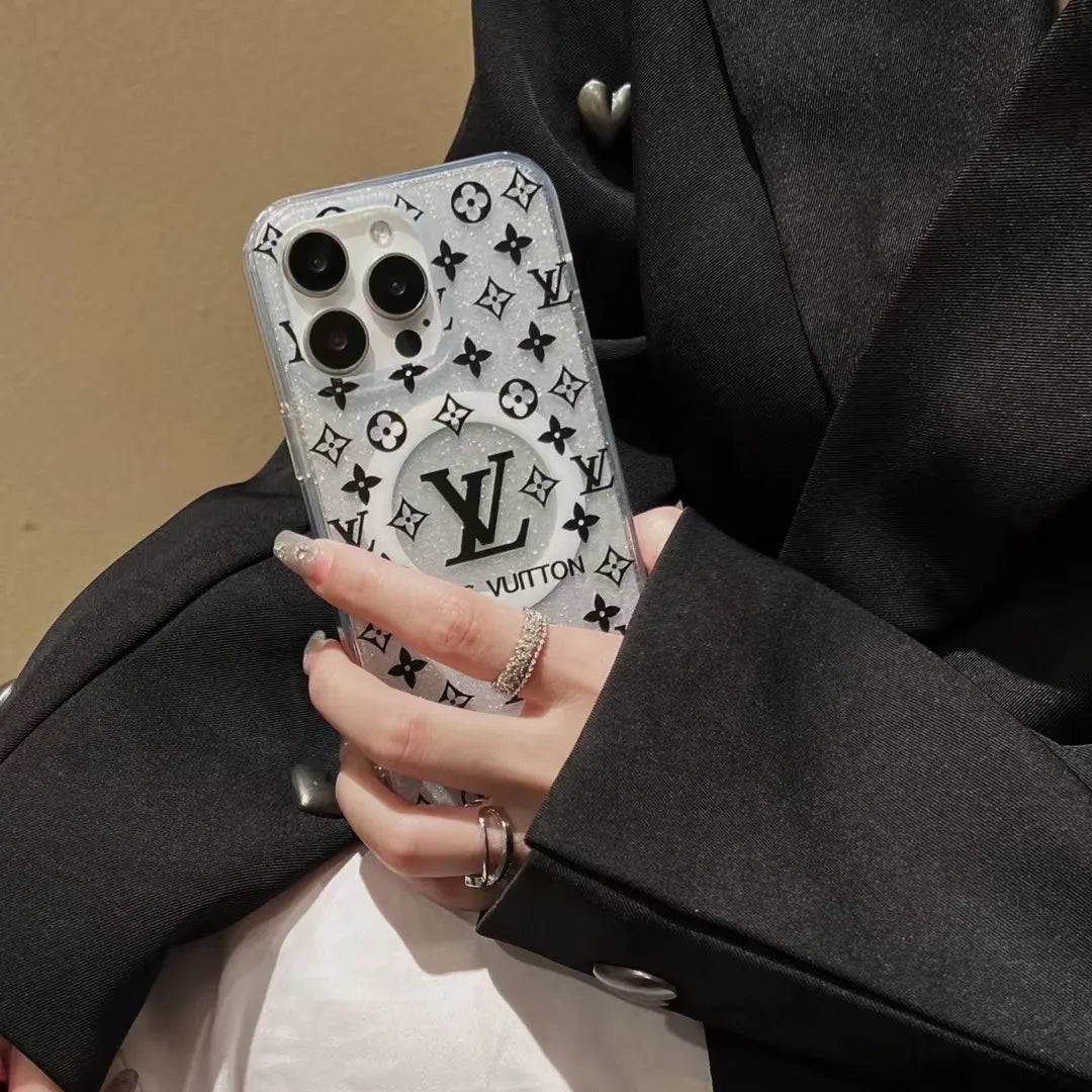 Branded Luxury Louis Vuitton Phone Case IPHONE 17 – Slim Clear Phone Case