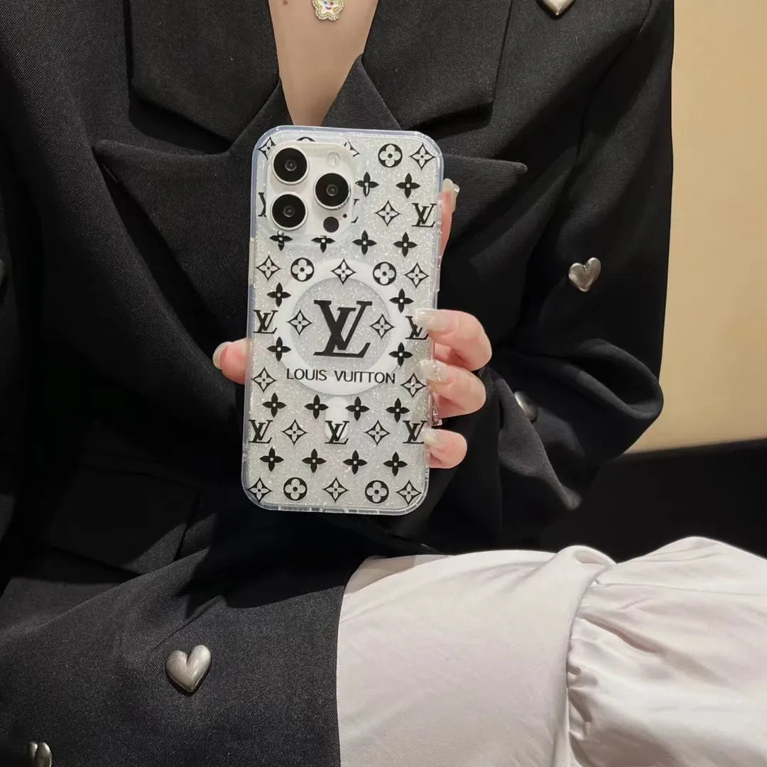 Branded Luxury Louis Vuitton Phone Case IPHONE 17 – Slim Clear Phone Case