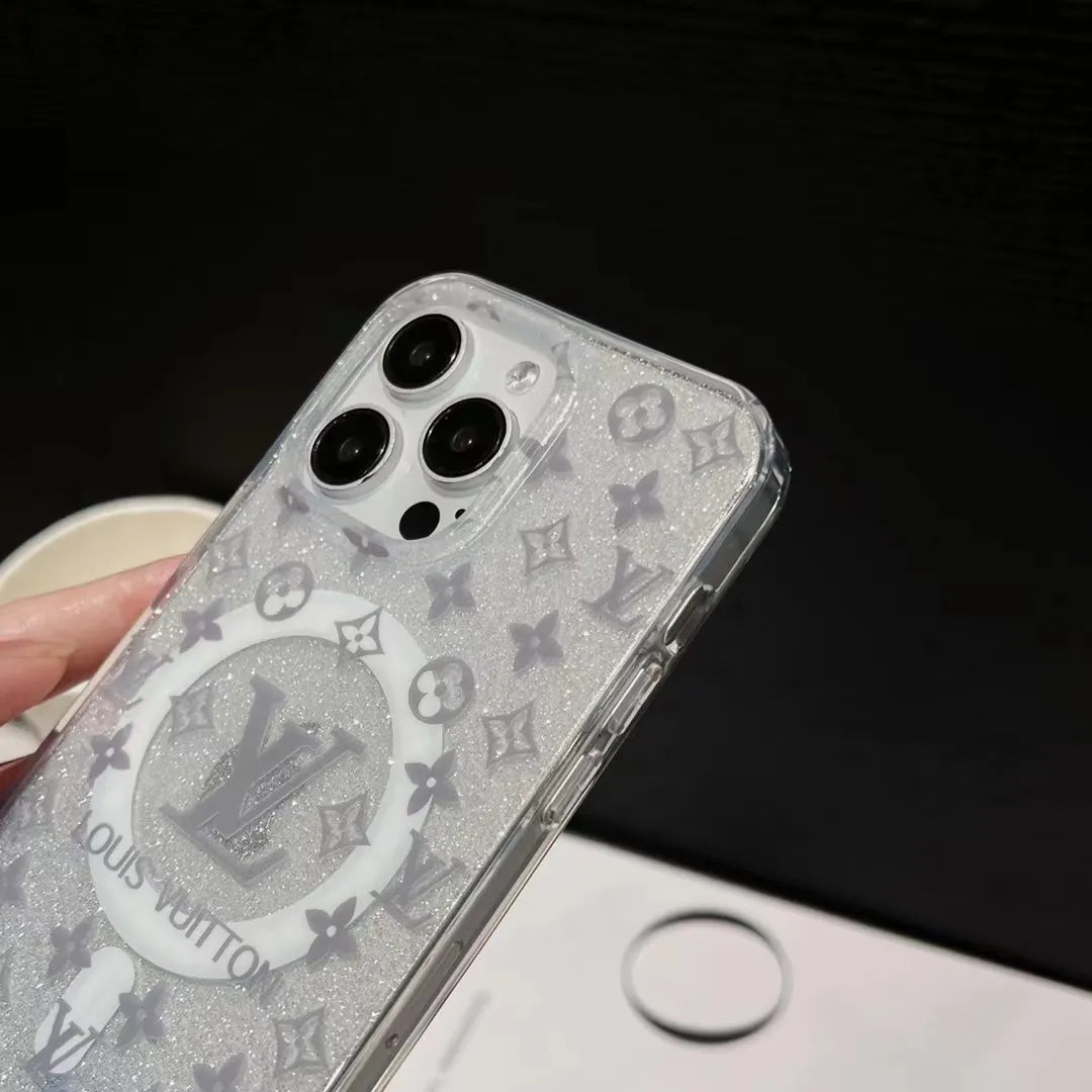 Branded Luxury Louis Vuitton Phone Case IPHONE 17 – Slim Clear Phone Case