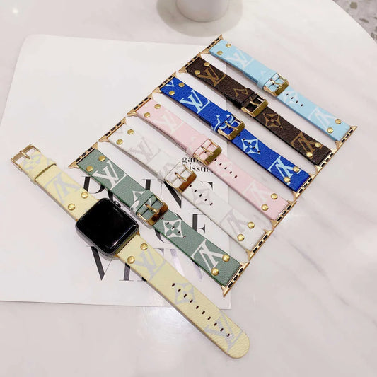 Branded Luxury LV Apple Watch Band – Slim Clear Phone Case