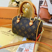 Designer LV Monogram Mini Barrel Bag Inspired