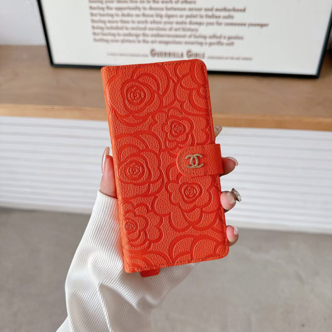 Chanel Leather Wallet Bag Apple iPhone Case