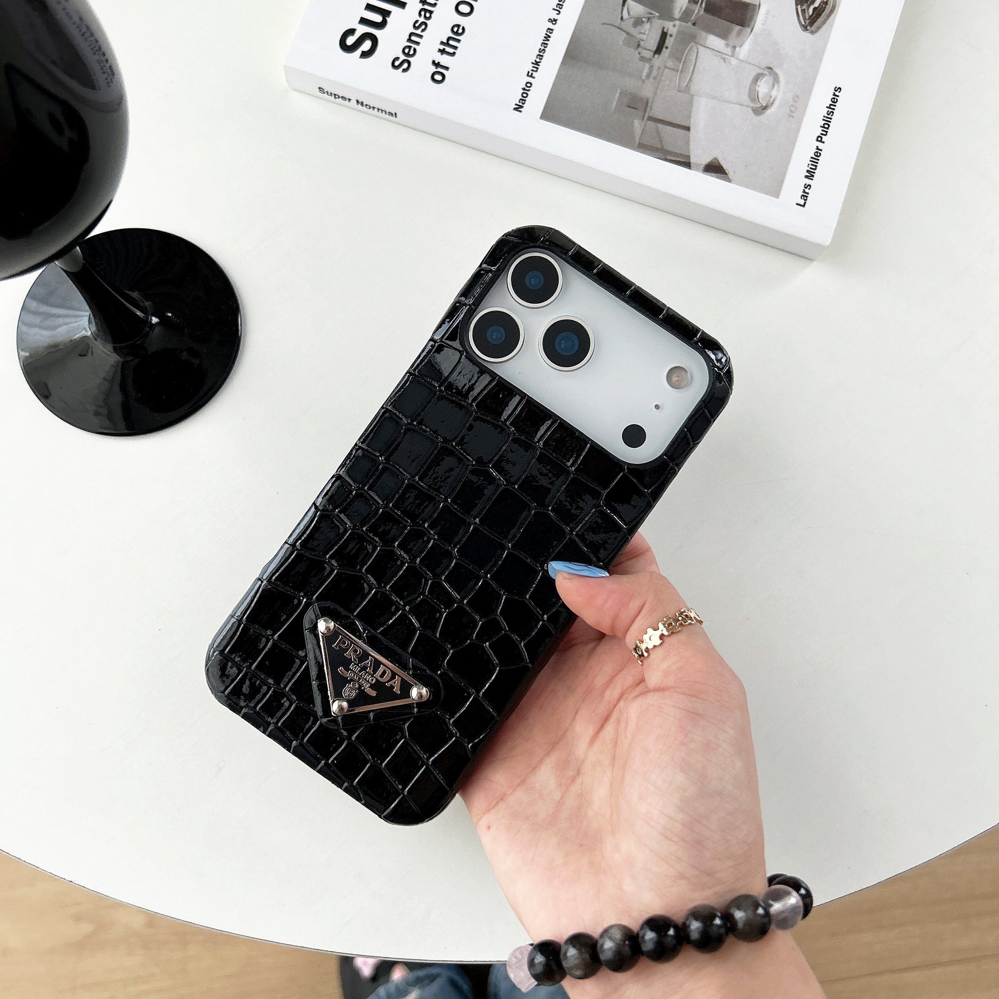 Prada iPhone 14 Pro Max – Slim Clear Phone Case