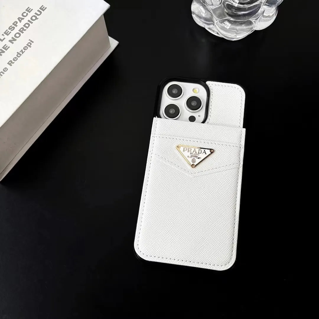 Luxury Designer Prada & Hermes & Gucci phone case iphone 13 – Slim Clear Phone Case