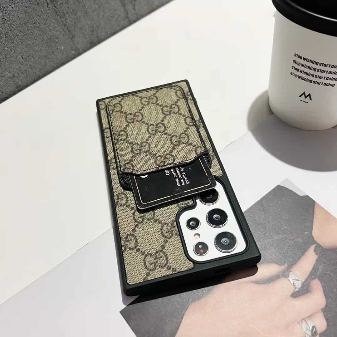 Slim Clear Samsung Galaxy S23 Ultra Louis Vuitton Case – Premium Designer Phone Case