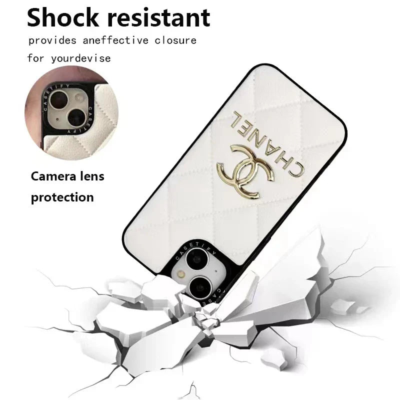 LUXURRY CHANEL PHONE CASE FOR IPHONE