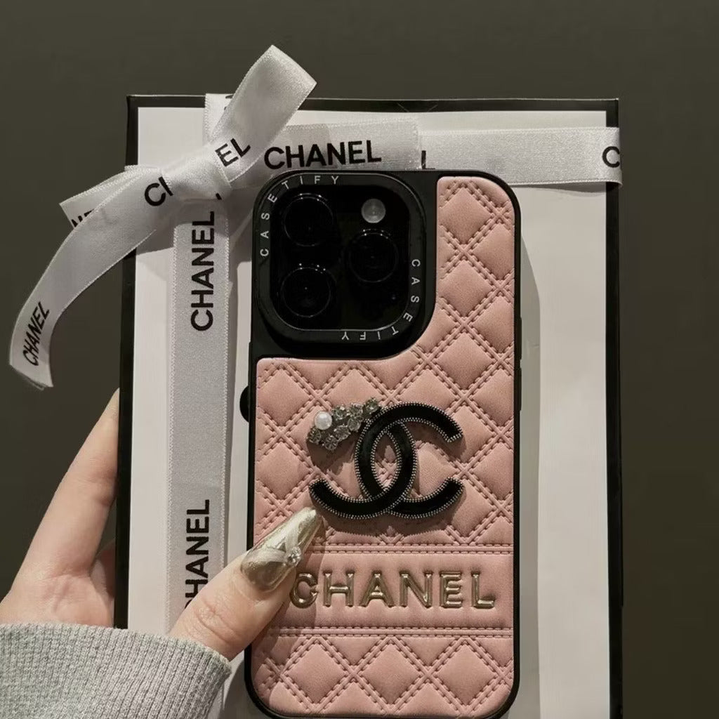 Luxury CHANEL CASE FOR IPHONE 16 15 14