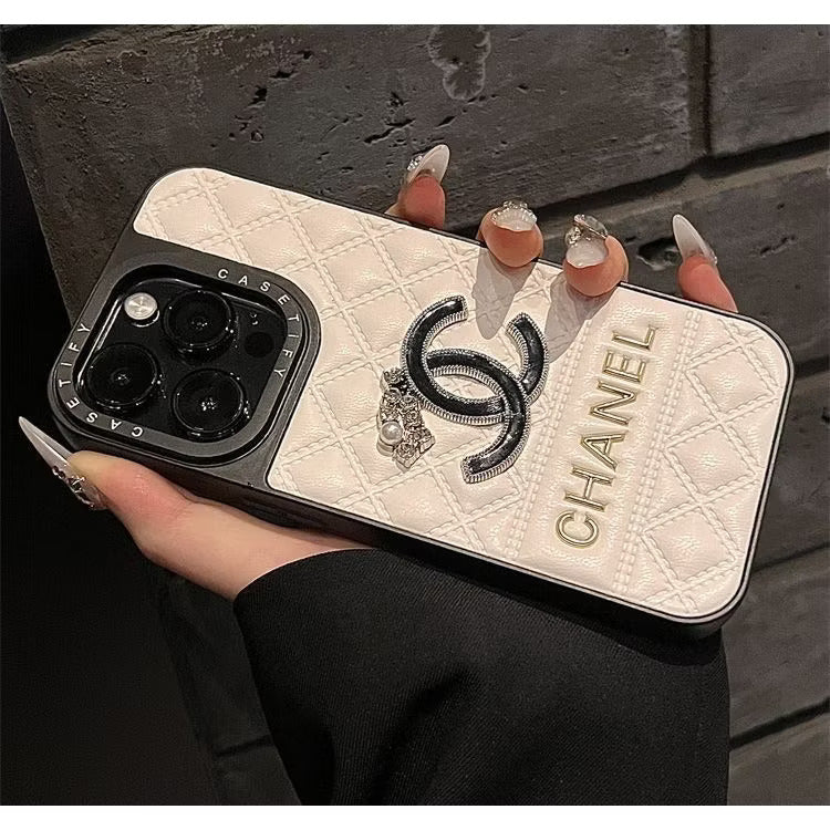 Luxury CHANEL CASE FOR IPHONE 16 15 14