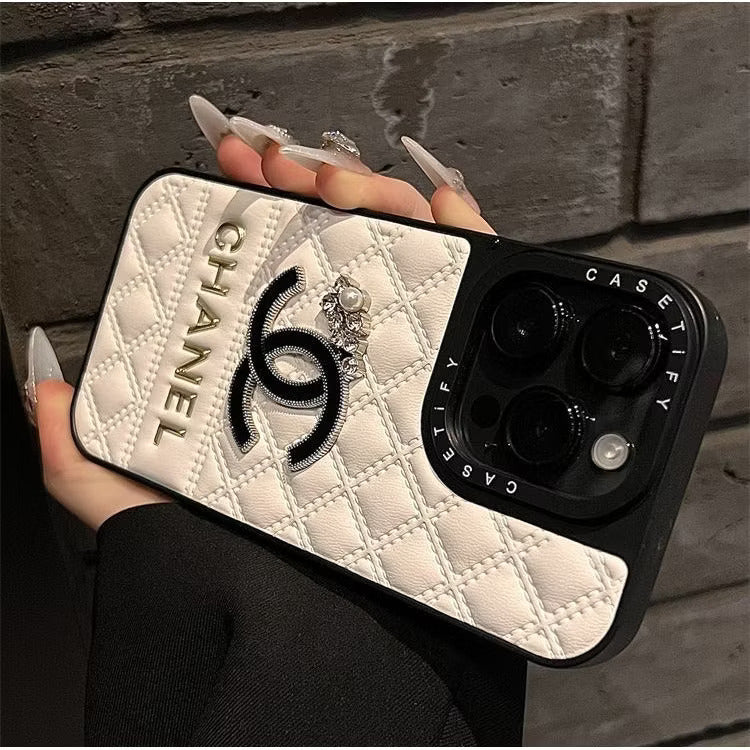 Luxury CHANEL CASE FOR IPHONE 16 15 14