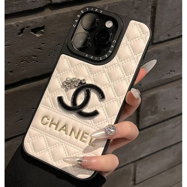 Luxury CHANEL CASE FOR IPHONE 16 15 14